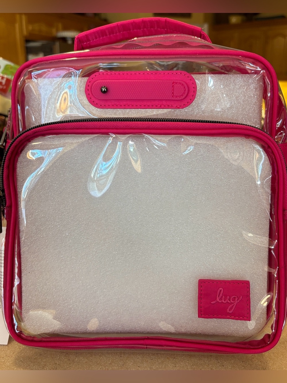 Lug NWT Ranger Clearview Crossbody Bag Rosette Pink
